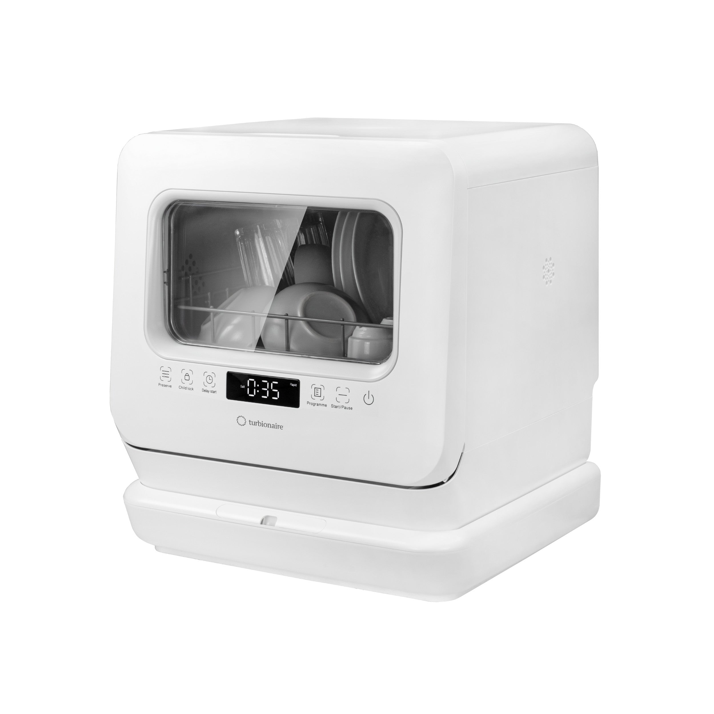 Dishwasher Ava 3 Countertop Double Supply Water Softner Turbionaire